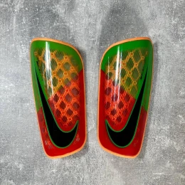 Щитки Nike Mercurial Flylite green/red #2