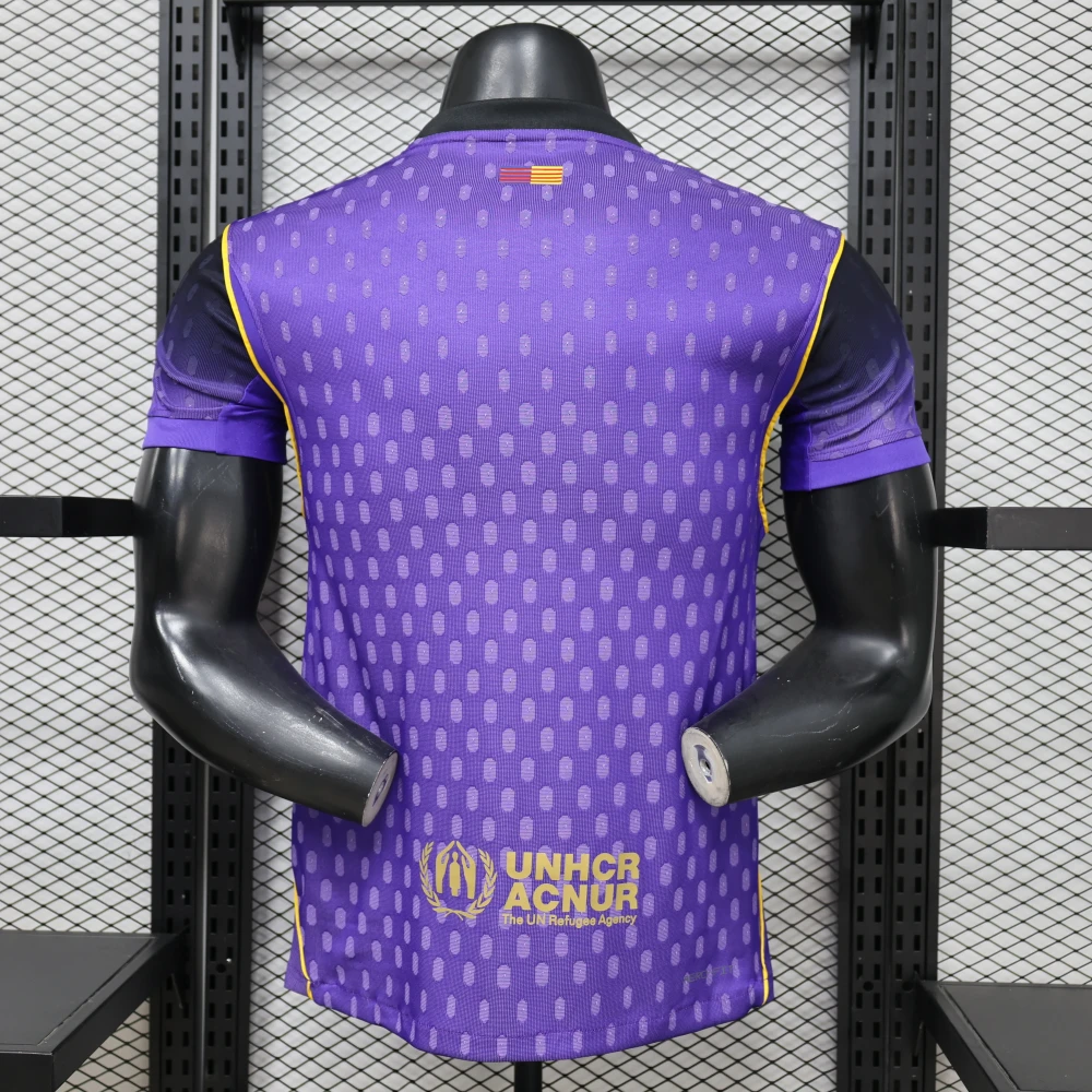 Футболка Barcelona Away 26/27 Top black/violet #2