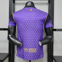 Футболка Barcelona Away 26/27 Top black/violet #2