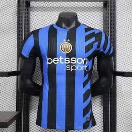 Футболка Inter Home 24/25 Top blue/black