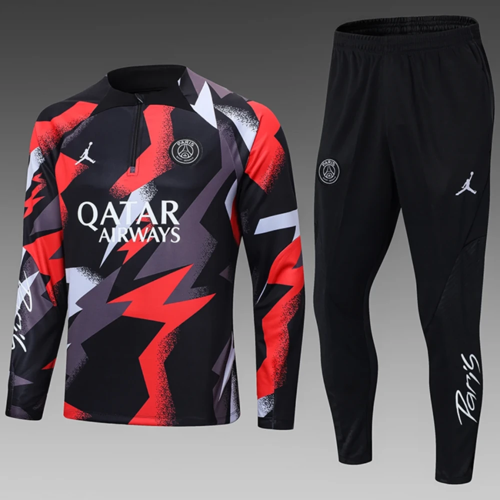Костюм PSG J black/red #1