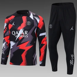 Костюм PSG J black/red #1