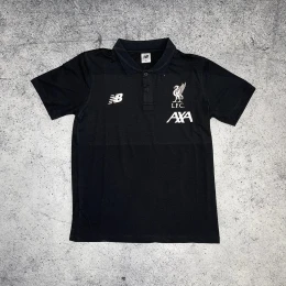 Футболка поло Liverpool black #1