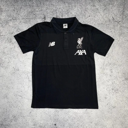 Футболка поло Liverpool black