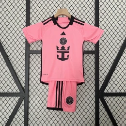 Детская футбольная форма Miami Home 24/25 pink #1