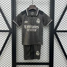 Детская футбольная форма Real Madrid Third 24/25 grey #1