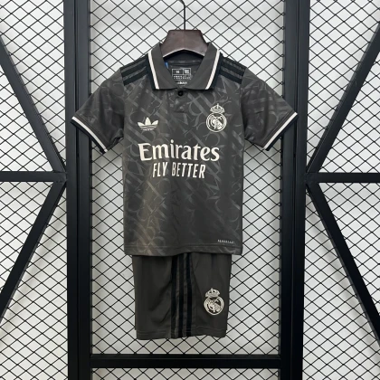 Детская футбольная форма Real Madrid Third 24/25 grey