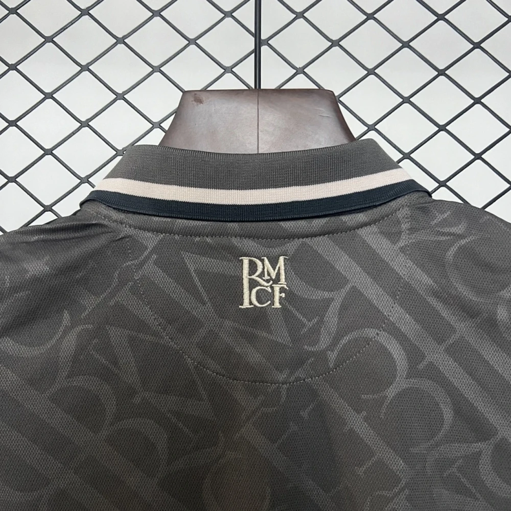 Детская футбольная форма Real Madrid Third 24/25 grey #4
