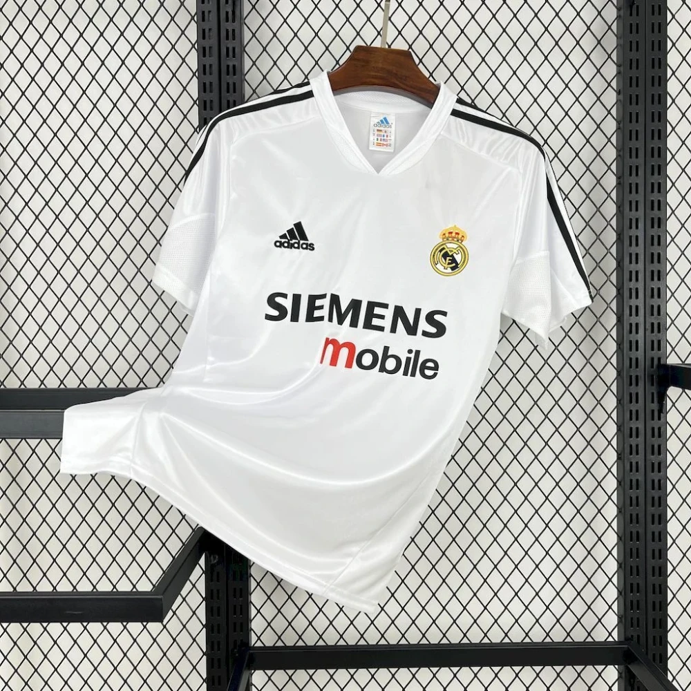 Футболка Real Madrid Retro Home white/black #1