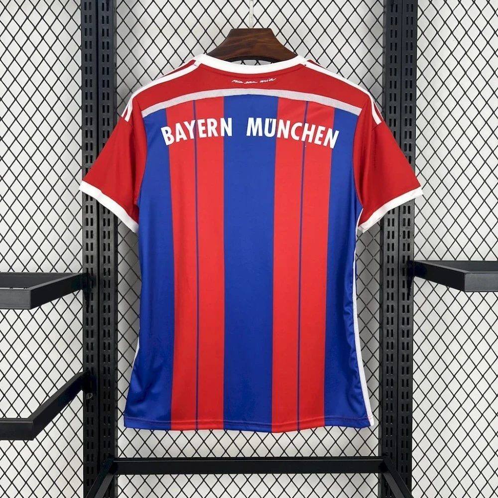Футболка Bayern Retro Home blue/red #2
