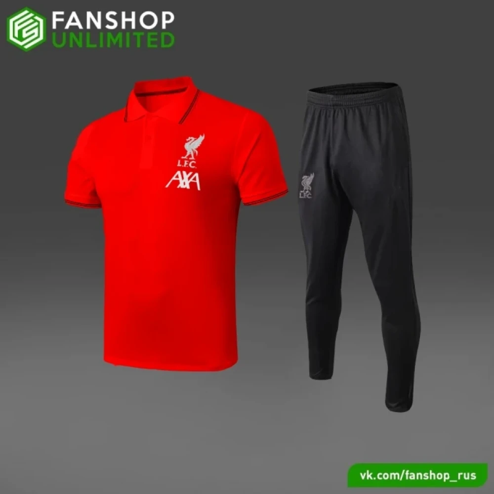 Костюм поло Liverpool red/black #1