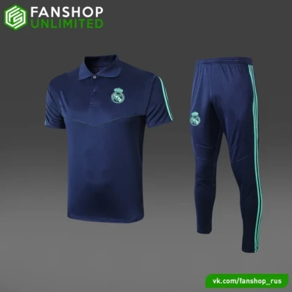 Костюм поло Real Madrid navy