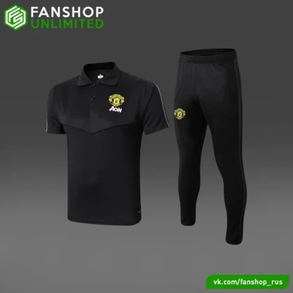 Костюм поло Man United black