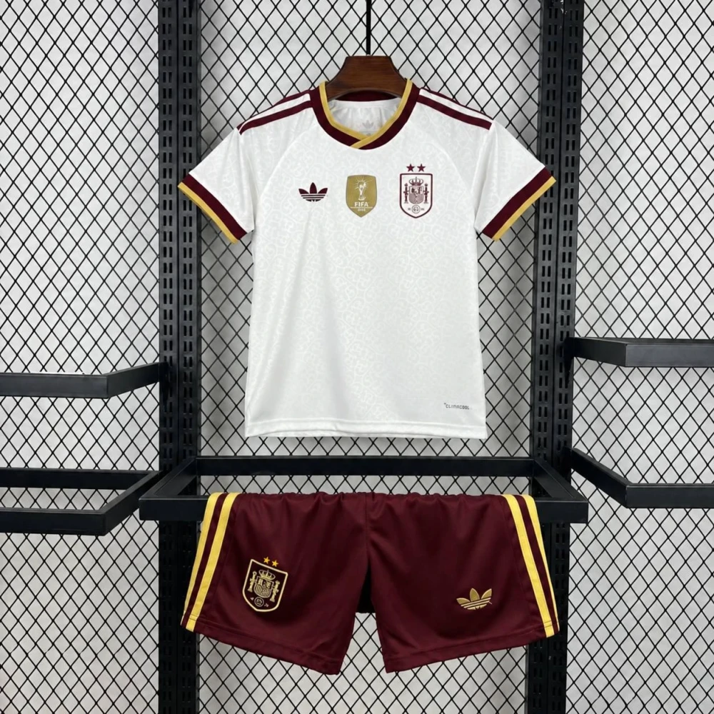 Детская футбольная форма Spain Champions ** Away 26/27 white/red #1