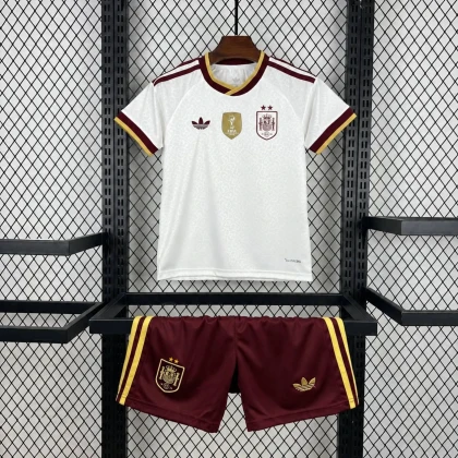 Детская футбольная форма Spain Champions ** Away 26/27 white/red