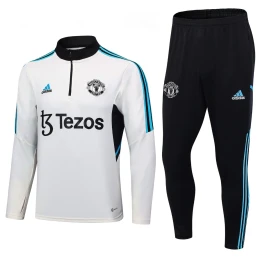 Детский костюм Manchester United 23/24 white/black #1