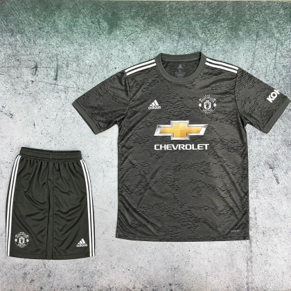 Футбольная форма Manchester United 20/21 Away khaki