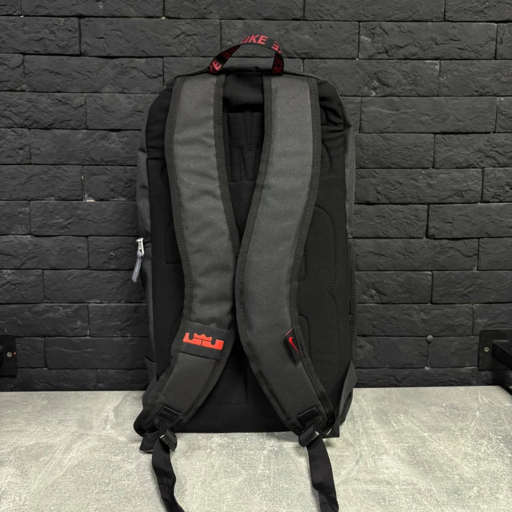 Рюкзак Nike 3 Swoosh black/red #3