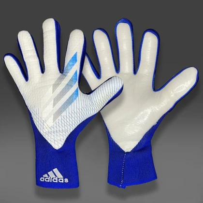 Вратарские перчатки Adidas white/blue