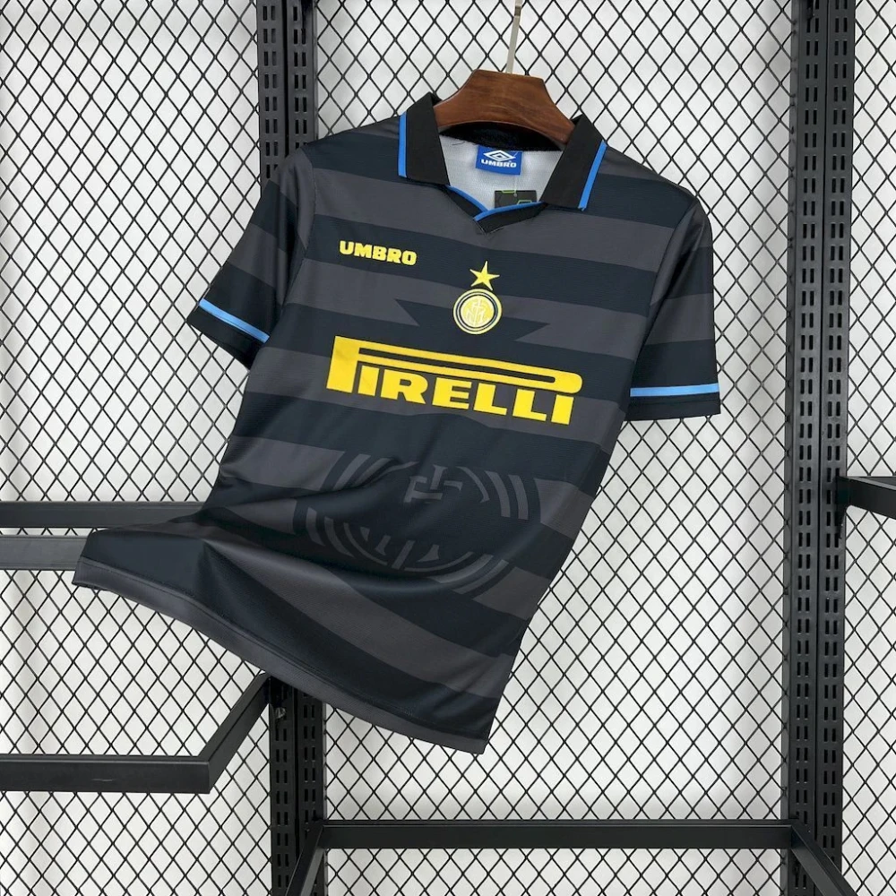Футболка Inter Retro Third black/grey #1