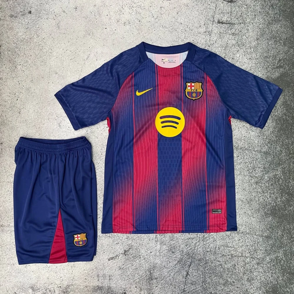 Футбольная форма Barcelona Home 25/26 blue/red #1