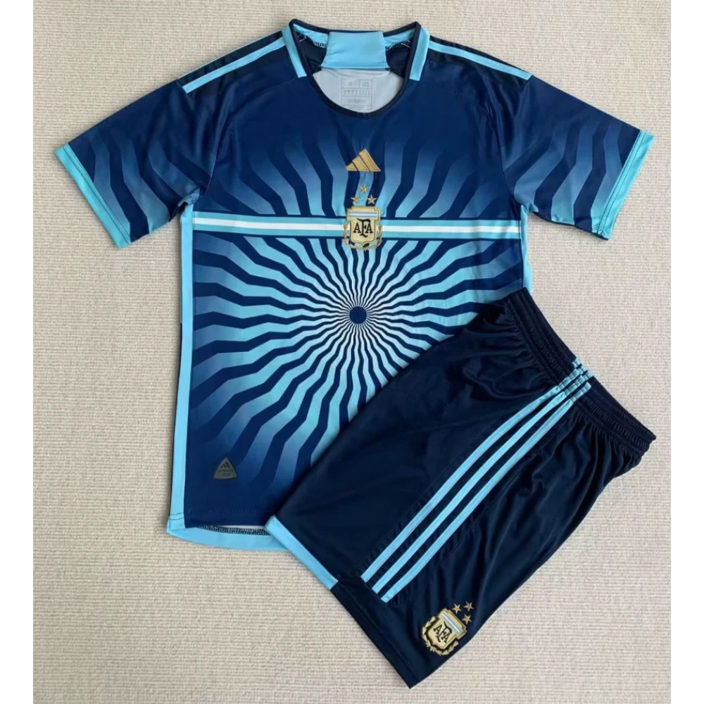 Детская футбольная форма Argentina 23/24 navy/blue #1