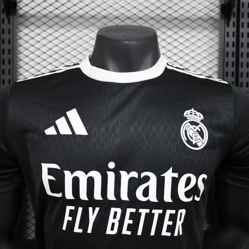 Футболка Real Madrid Away 24/25 Top black #3