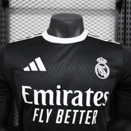 Футболка Real Madrid Away 24/25 Top black #3