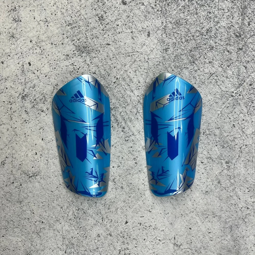 Щитки Adidas Messi blue #1