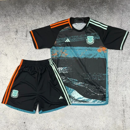 Футбольная форма Argentina Away 23/24 black