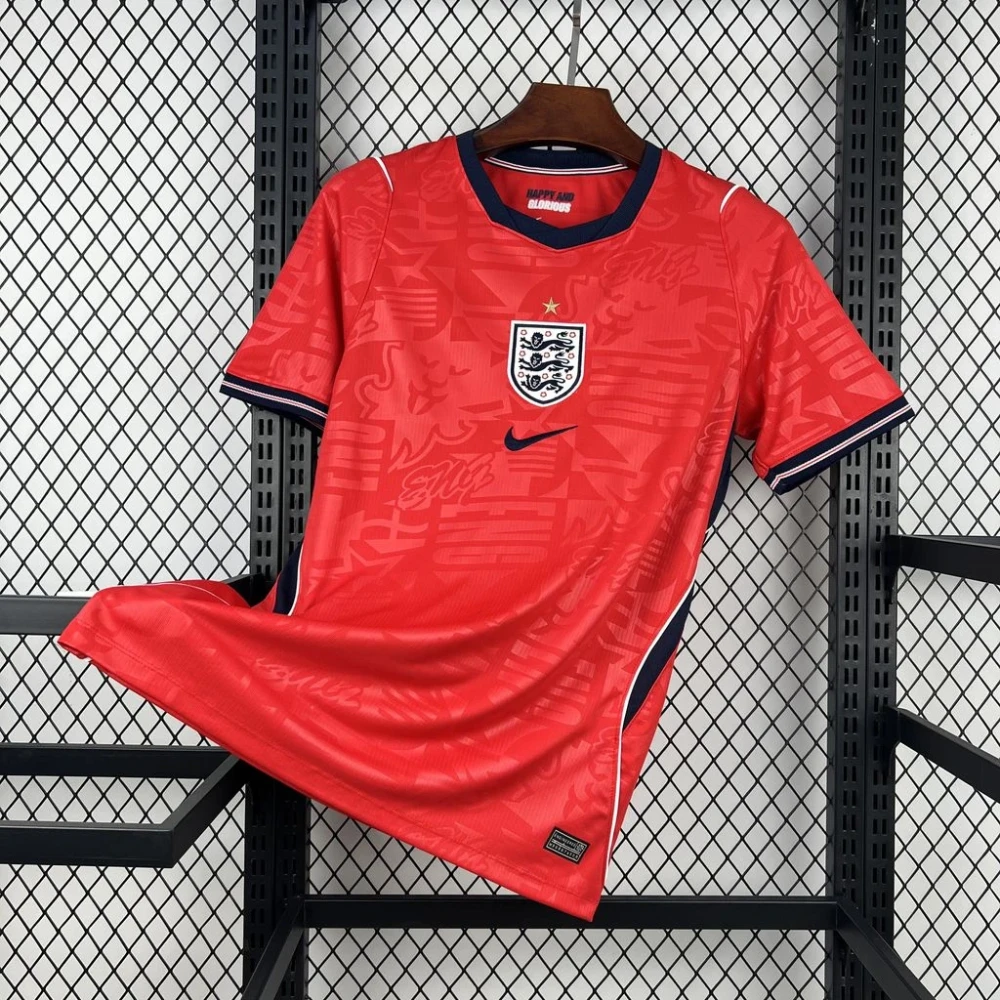 Футболка England Fans Away 26/27 Top red #1
