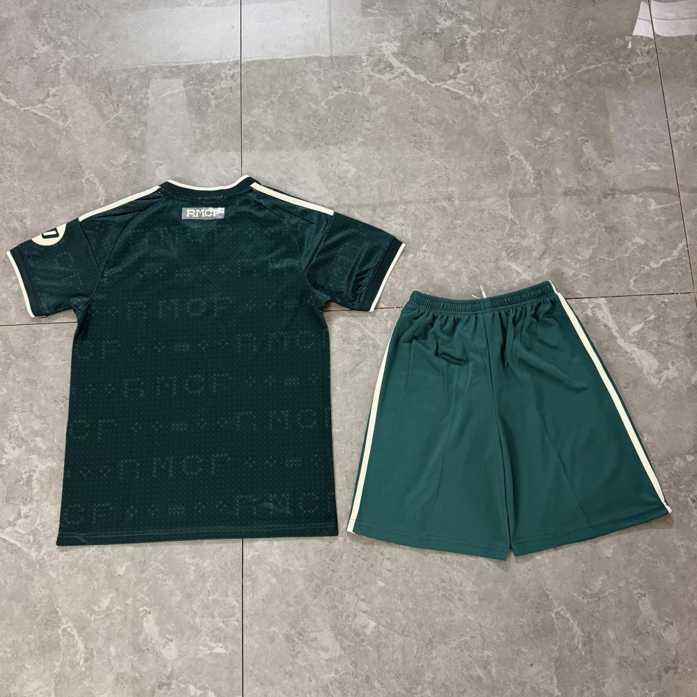 Детская футбольная форма Real Madrid Away 26/27 dark green #3
