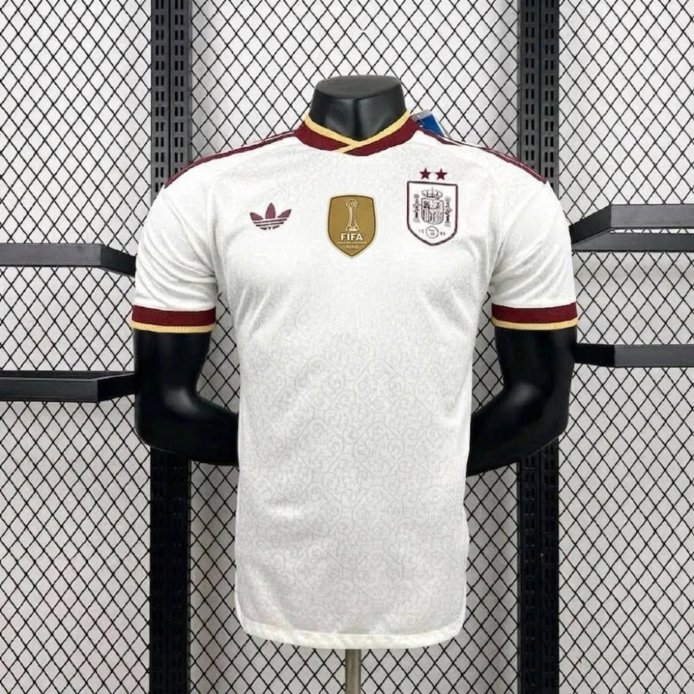 Футболка Spain Away Champions 26/27 Top white/red #1