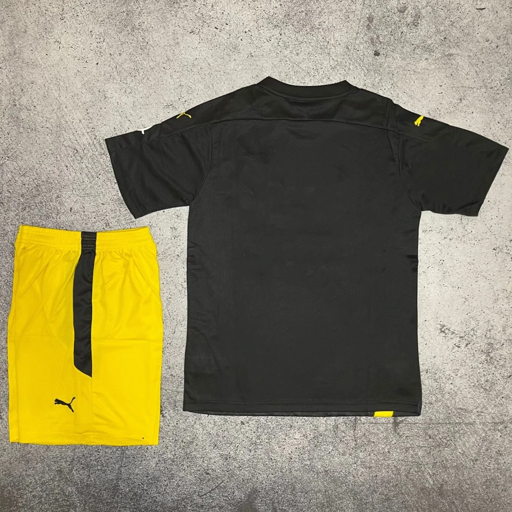 Футбольная форма Borussia Dortmund Away 20/21 black/yellow #2
