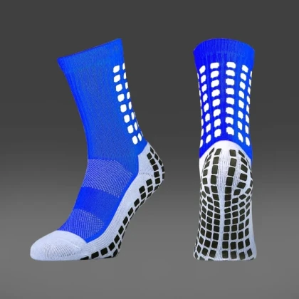 Полугетры Skilz Gripsox blue